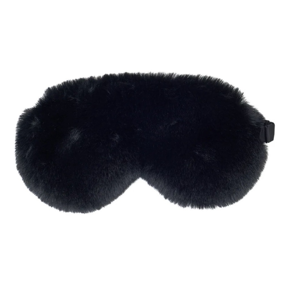 La Vie En Rose Faux Fur Sleep Mask